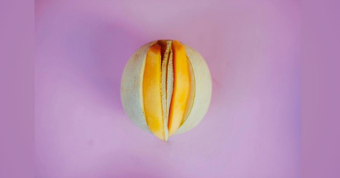 Fruit image representing vaginal anatomy