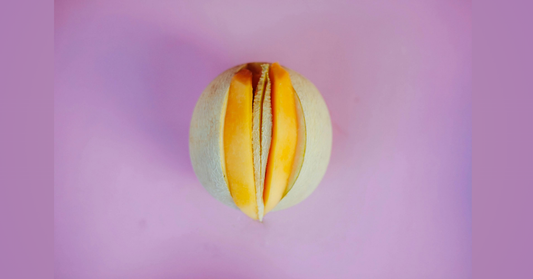 Fruit image representing vaginal anatomy