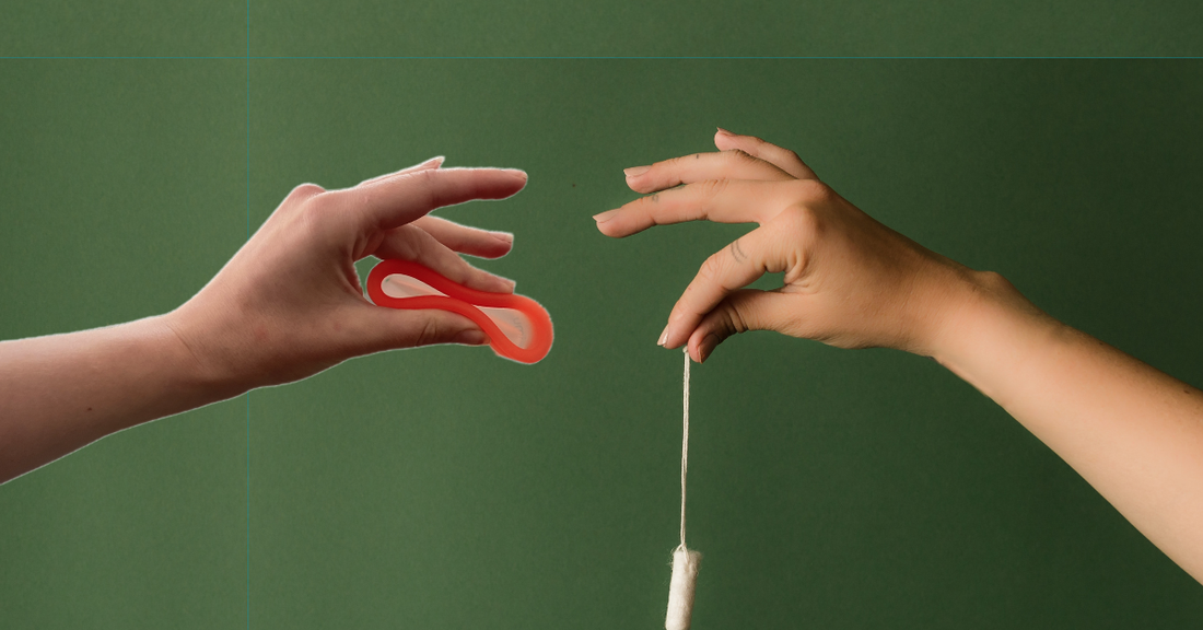 Comparison between menstrual discs and tampons for period care